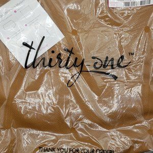 Thirty One - Studio Modern Caramel Charm Pebble Purse